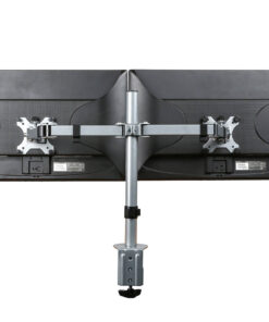 Monitorarm dubbel aluminium