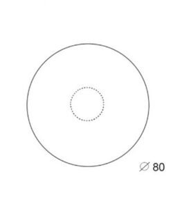 Los Rond Blad 80 cm