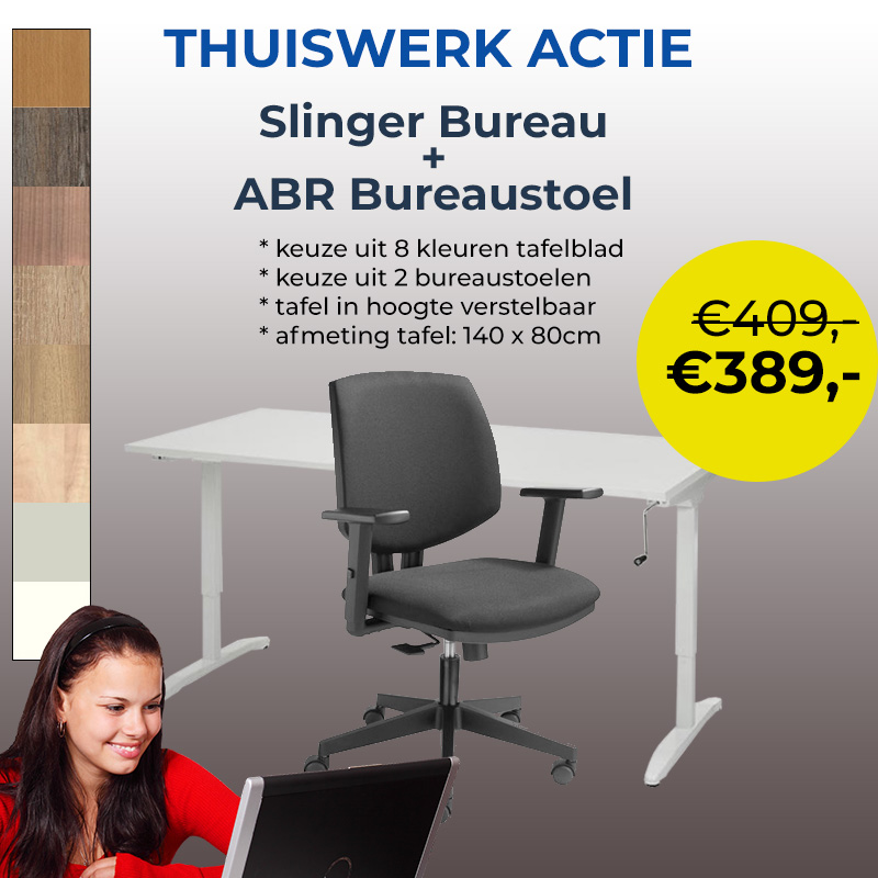 Thuiswerk actie
