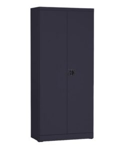 Draaideurkast 180cm hoog antraciet