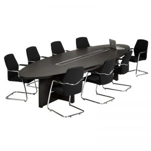 Manager ovale tafel 420x138cm 2