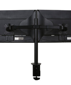 Monitorarm dubbel zwart 1