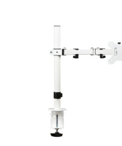 Monitorarm Enkel 11 | Kantoor360 Monitorarm enkel wit 1