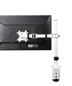 Monitorarm Enkel 12 | Kantoor360 Monitorarm enkel wit 2