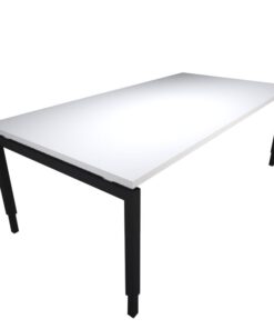 Now! instelbaar bureau 10 | Kantoor360 NOW bureautafel licht grijs