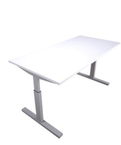Pinta instelbaar bureau 11 | Kantoor360 PINTA bureau 160x80cm wit