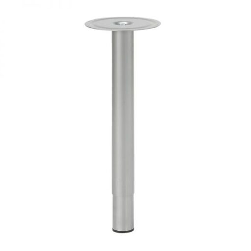 Ronde steunpoot (hoogte instelbaar)