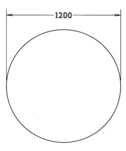 Ronde vergadertafel 120cm 3