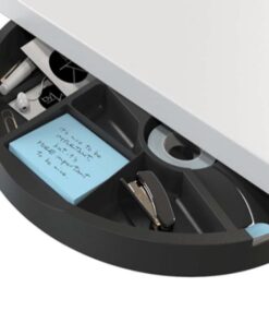 Swivel opberg. Zwart