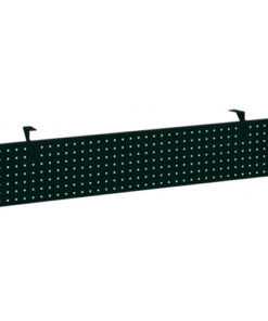 Zichtschotachterwand zwart 1