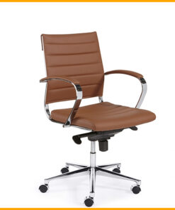 Design bureaustoel De 1200 Bruin Cognac