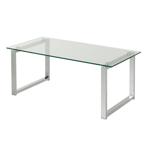 Glazen tafel rechthoek