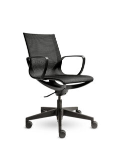 Hudson vergaderstoel op wielen