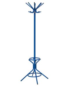 kapstok 16 haken blauw