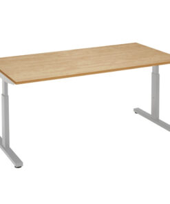 Actie: Pinta bureau 160x80cm met ladeblok 4 | Kantoor360 pinta bureau grijs 1