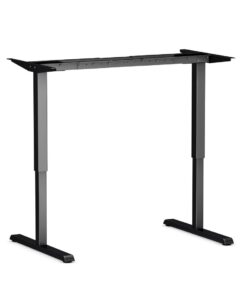 Steel pro 3 elektrische zit/sta thuiswerkplek 10 | Kantoor360 sfp 300 black up 1