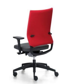 quarterback gestoffeerde rugleuning rood achterkant e1666007245911